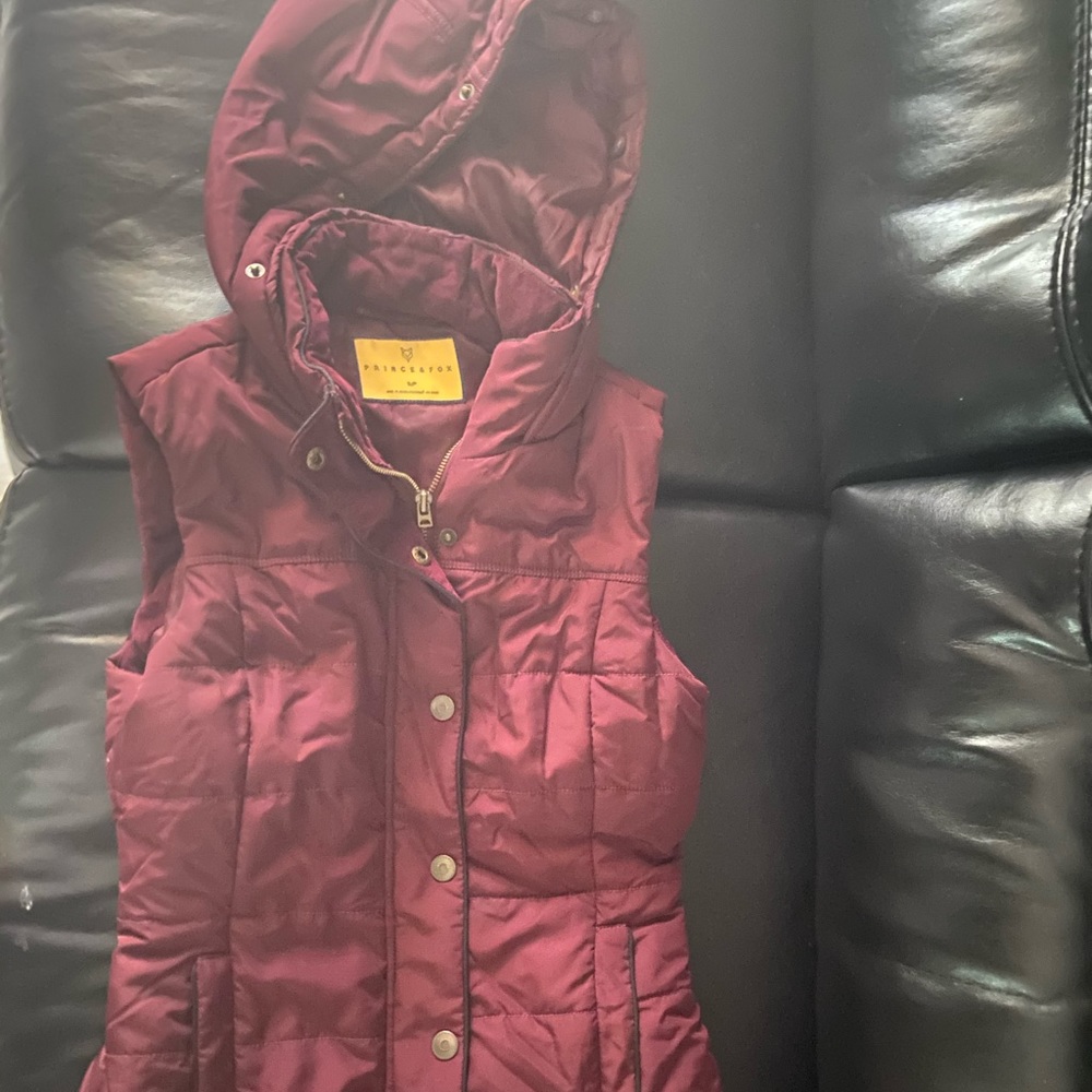 Maroon vest